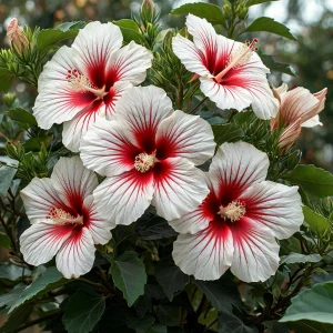 Гибискус Рэд Элеганс купить по цене от 380р. в интернет-магазине «Посадика» с доставкой почтой в в Суровикиное и по всей России – [изображение №1].